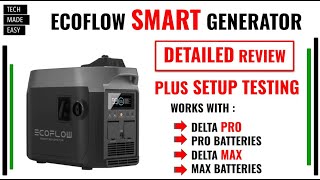 EcoFlow Smart Generator Detailed Review and Testing [upl. by Curhan]