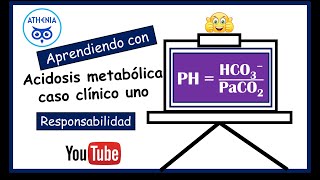 caso clínico acidosis metabólica  anión gap elevado  acidosis respiratoria y alcalosis metabólica [upl. by Esilrahc]