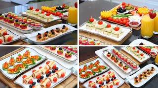 Easy Appetizer Ideas to Impress your Guests  Party Finger Food Recipes [upl. by Nyleahcim]