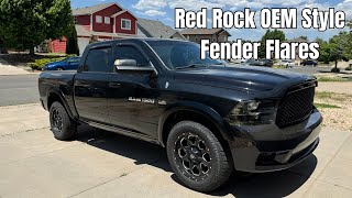 How to Install RedRock OEM Style Fender Flares on a 0918 Ram 1500  Quick and Easy DIY [upl. by Aiyram]