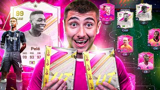 I Used 99 FUTTIES PELE With Insane Packs [upl. by Sillyhp]