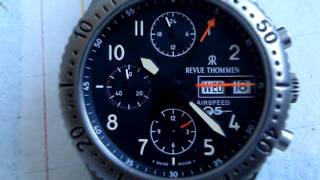 Revue Thommen Pilot Automatic Chronograph [upl. by Harriet]