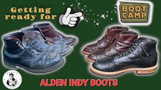 Alden Indy Boots Getting ready for BOOT CAMP 2024 [upl. by Uos]