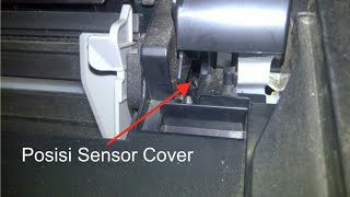 Mengetahui Letak Sensor COVER CANON MP 237 yang tersembunyi [upl. by Adnowat]