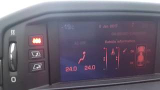 Citroen c6 22 HDI cold start 19 [upl. by Labotsirc323]