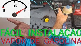 NÃO FAÇA ISSO NO SEU CARRO CONFIRA COMO INSTALEI O MEU VAPOR DE GASOLINA SítioGilSat [upl. by Ielerol]