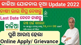 Kalia yojana new update 2022  Kalia apply new date 2022  Kalia new update [upl. by Drida]