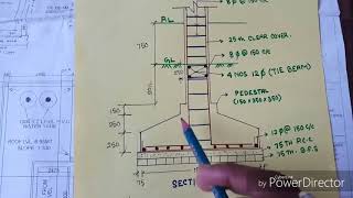 Read Civil Engineering Drawing with details  Isolated footing  Part3  Civil Pathshala [upl. by Eyk]