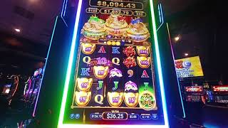 NEW TRIPLE POT DRAGON SLOT MACHINE [upl. by Saucy112]