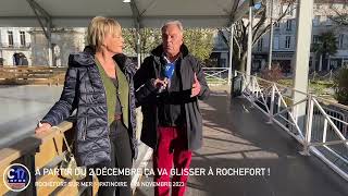 La patinoire de Rochefort sur mer ouvre le 2 décembre 2023 [upl. by Eenot903]