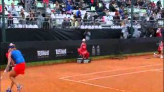 Official Fed Cup Highlights Sara Errani ITA v Petra Kvitova CZE [upl. by Anniala548]