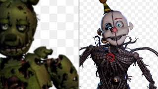 Spring trap and Ennard ai voice Baldi your mine [upl. by Tyoh]