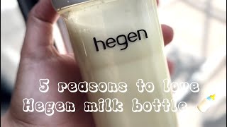 Hegen Milk Bottle Quick Review 🍼 [upl. by Selim]