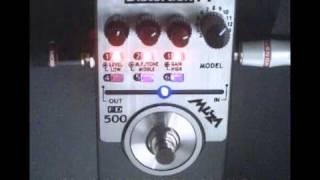 Muza FD500 Modeling Distortion Guitar Effect Pedal [upl. by Savanna817]