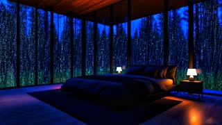 VERY HEAVY RAIN and THUNDERSTORM Sounds for Sleeping 3 HOURS BLACK SCREEN Thunder Sleep Relaxation [upl. by Annodal741]