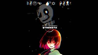 Fanon gaster vs chara [upl. by Anaela]