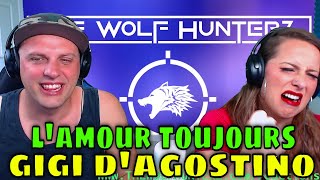 REACTION TO lamour toujours love always  by gigi dagostino  THE WOLF HUNTERZ REACTIONS [upl. by Aiym441]