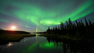 Aurora Borealis The Arctic Circles Spectacular Northern Lights  The Borderless Sky [upl. by Airotal]