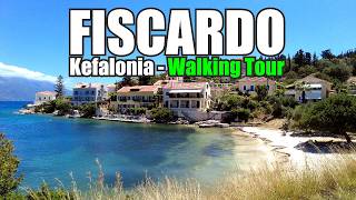 Kefalonia Greece  FISCARDO Walking Tour  Marina amp Foki Beach [upl. by Imim837]