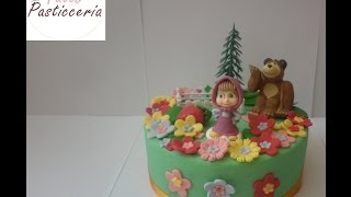 Masha e orso Cake Topper [upl. by Burack]