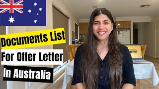 Documents for Australia Study Visa  Australia Study Visa Process 2024 visatrend australia study [upl. by Elaen]