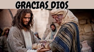 📙🤔Cómo ser agradecido con Dios🙏 Jesús y Los 10 leprosos♥️🤓 [upl. by Eicart]