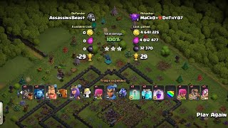 Clash of Clans TH8 vs TH9 coctrend coc games clashofclans [upl. by Fosque]