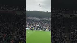 Plymouth Argyle fans celebrating Cissoko goal V Hull City 17824 [upl. by Biddie]