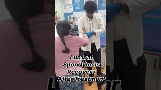 Lumbar Spondylosis Recovery After Treatment trending fyp ad viralvideo vlog youtubeshorts ft [upl. by Ellehsyt]