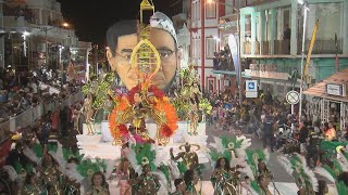 Carnaval Mindelo 2024 Desfile Monte Sossego 1º classificado [upl. by Ahsiele]