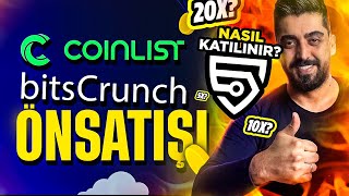 CoinList Yeni Ön Satış l bitsCrunch [upl. by Anirrak77]