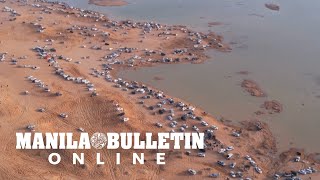 One of Saudi Arabia’s longest river valleys flooded after heavy rain [upl. by Asa]