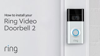 How to Install a Ring Doorbell and Chime [upl. by Aiekal]