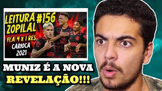 CORINTHIANO REAGINDO AO LEITURA ZOPILAL 156  Flamengo 4 x 1 Resende  Carioca 2021  Zopilote [upl. by Akimahs]