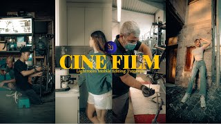 How to edit Cine Film preset in Lightroom Mobile [upl. by Vera]