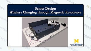 UMD  CECS  ECE  Wireless Charging Project [upl. by Martyn15]