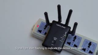 Setup Tutorial Wavlink WN575A3 AC1200 DualBand Wireless APRange ExtenderRouter Product Overview [upl. by Ynetsed618]