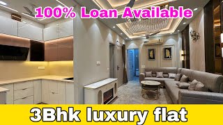 On road 3bhk on road flat near dwarka mod metro with 100 loan  3bhk flat [upl. by Stoneham870]