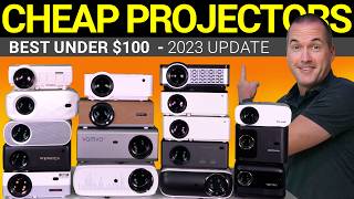 Should you buy a cheap projector in 2023 I tested every 1080p projector on Amazon under 100 [upl. by Trebmal124]