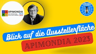 Binder speakt Aufbau Ausstellung Apimondia und erste Geheiminfos [upl. by Airahs]