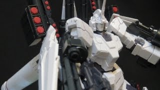 HGUC Full Armor Unicorn Gundam review 5 Armed Gundam UC Banaghers Gunpla plastic model ガンプラ [upl. by Yelreveb]