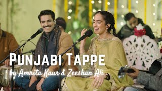 Punjabi Tappe Live  Amrita Kaur amp Zeeshan Ali  Virsa Heritage Revived 2024 [upl. by Nimoynib]