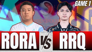 RORA vs RRQ  GAME 1  SNAPDRAGON PRO SERIES [upl. by Amilah]