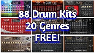 One Of The Best FREE Drum VST Plugins Just Got Better  Monster Drums 2024 by Agus Hardiman  Review [upl. by Rivers]