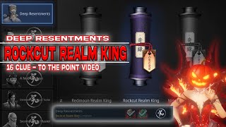 ROCKCUT REALM KING mystery  Deep Resentments  MIR4 Indonesia [upl. by Sergias496]