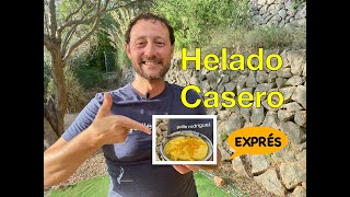 HELADO de MANGO Saludable y con 3 ingredientes 🥭 SIN AZÚCAR  GUILLE RODRIGUEZ [upl. by Arraeis]