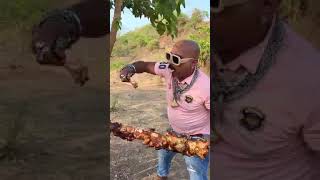 My friends party goat eating challenge full eating challenge DADA [upl. by Yrrep]