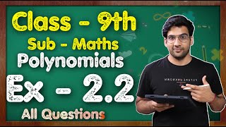 Class 9 Maths Ex 22 Q1 to Q4  Chapter 2 Polynomials  NCERT  MKR [upl. by Hastings]