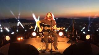 Dave Grohl Foo Fighters quotLearn to Flyquot acoustic at Cannes Lions 2016 [upl. by Anhej18]