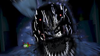 Withered nightmare bonnie Jumpscare FNAF4 [upl. by Aleen18]